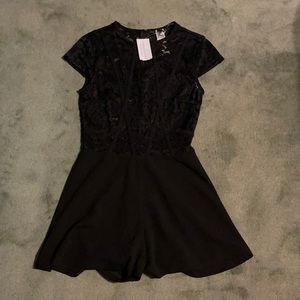 Windsor Lace Romper
